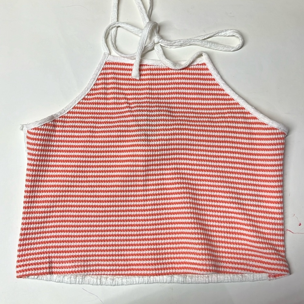 LILI SIDONIO striped halter M